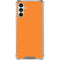 Orange Solid Galaxy A13 5G Clear Case