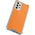 Orange Solid Galaxy A33 5G Clear Case