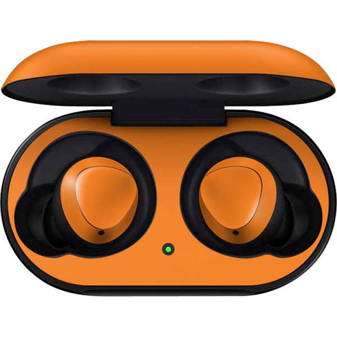 Orange Solid Galaxy Buds Skin
