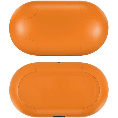 Orange Solid Galaxy Buds Skin
