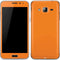 Orange Solid Galaxy J3 Skin