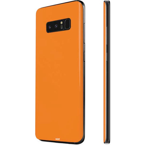 Orange Solid Galaxy Note 8 Skin