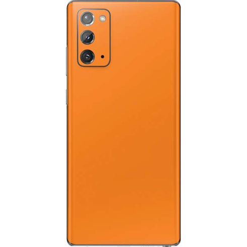 Orange Solid Galaxy Note20 5G Skin