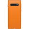 Orange Solid Galaxy S10 Skin