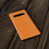 Orange Solid Galaxy S10 Skin