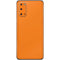 Orange Solid Galaxy S20 Skin