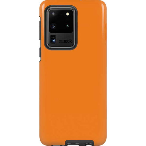 Orange Solid Galaxy S20 Ultra 5G Pro Case