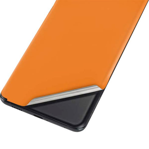 Orange Solid Galaxy S21 5G Skin