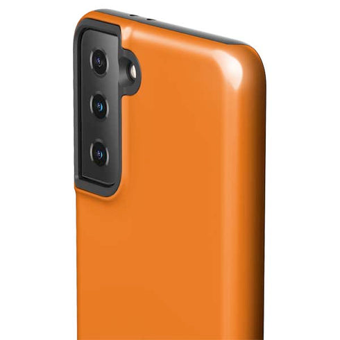 Orange Solid Galaxy S21 Plus 5G Pro Case