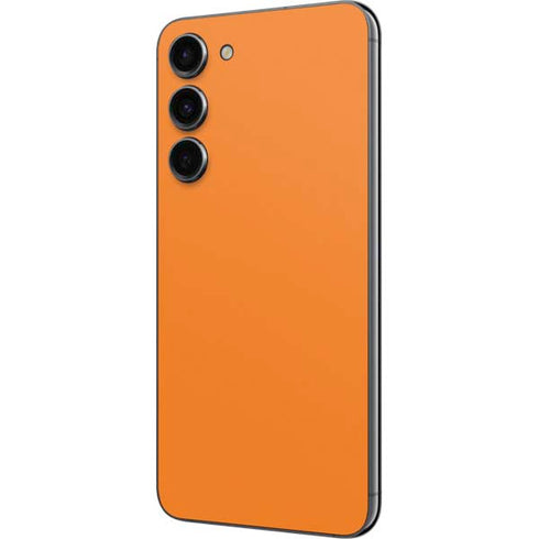Orange Solid Galaxy S23 Plus Skin