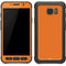 Orange Solid Galaxy S7 Active Skin