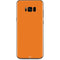 Orange Solid Galaxy S8 Skin