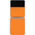 Orange Solid Galaxy Z Flip4 5G Skin
