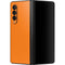 Orange Solid Galaxy Z Fold3 5G Skin