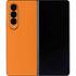 Orange Solid Galaxy Z Fold4 5G Skin
