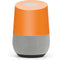 Orange Solid Google Home Skin