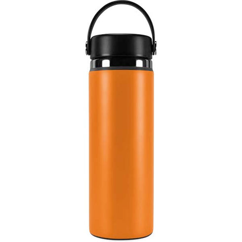 Orange Solid Hydro Flask 20oz Wide Mouth Skin