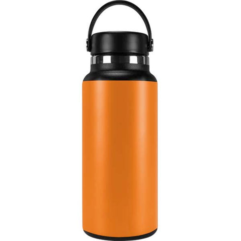 Orange Solid Hydro Flask 32oz Wide Mouth Skin