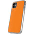 Orange iPhone 11 Clear Case