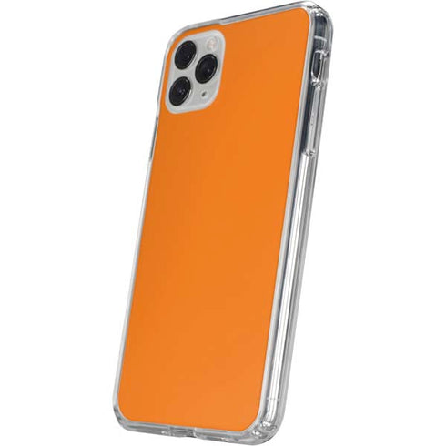 Orange iPhone 11 Pro Clear Case
