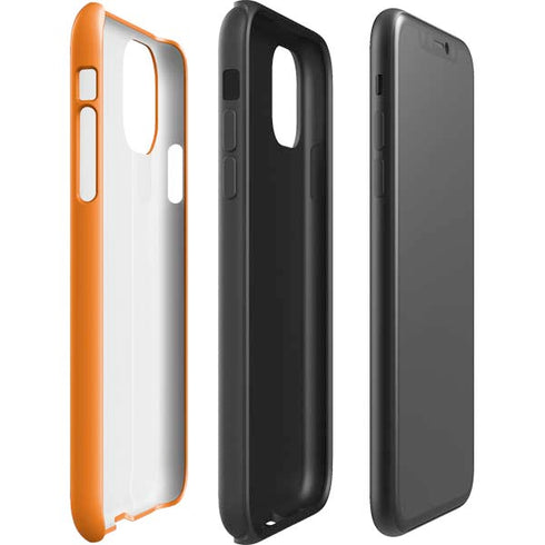 Orange Solid iPhone 11 Pro Max Impact Case