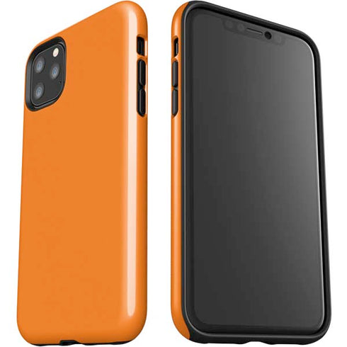Orange Solid iPhone 11 Pro Max Impact Case