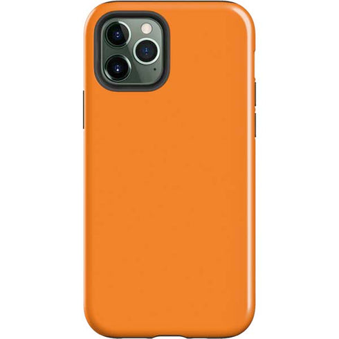 Orange Solid iPhone 12 Pro Impact Case