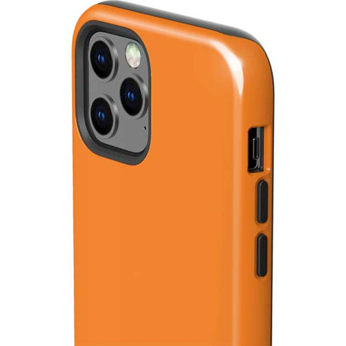 Orange Solid iPhone 12 Pro Impact Case