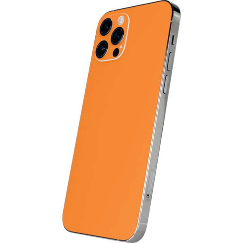 Orange Solid iPhone 12 Pro Max Skin