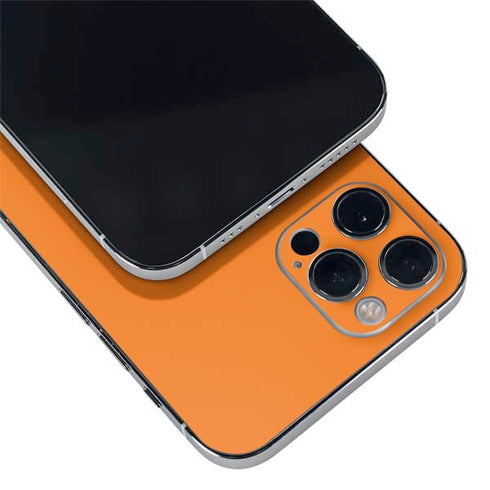 Orange Solid iPhone 12 Pro Max Skin