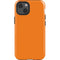 Orange Solid iPhone 13 Impact Case