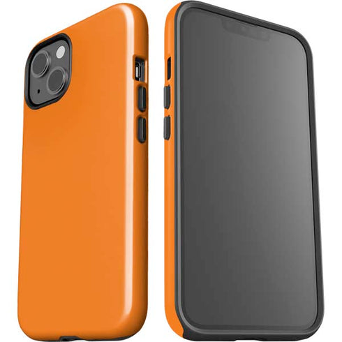 Orange Solid iPhone 13 Impact Case