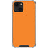 Orange iPhone 15 Plus Clear Case