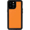 Orange Solid iPhone 14 Pro Max Waterproof Case