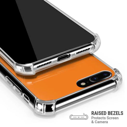 Orange iPhone 7/8 Plus Clear Case