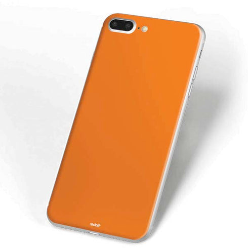Orange Solid iPhone 7 Plus Skin