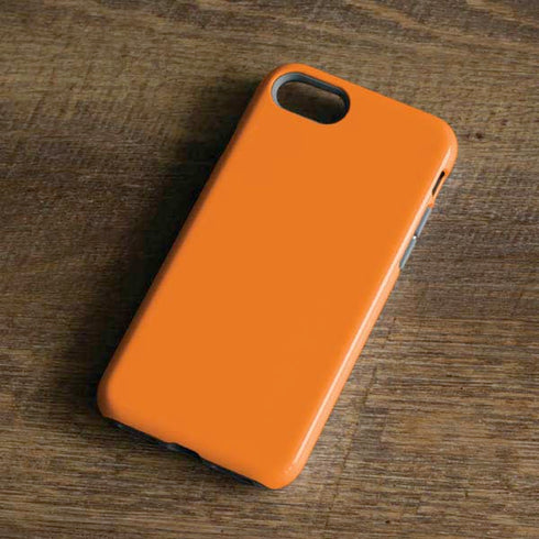 Orange Solid iPhone 7 Pro Case
