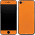 Orange Solid iPhone 7 Skin