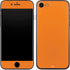 Orange Solid iPhone 8 Skin