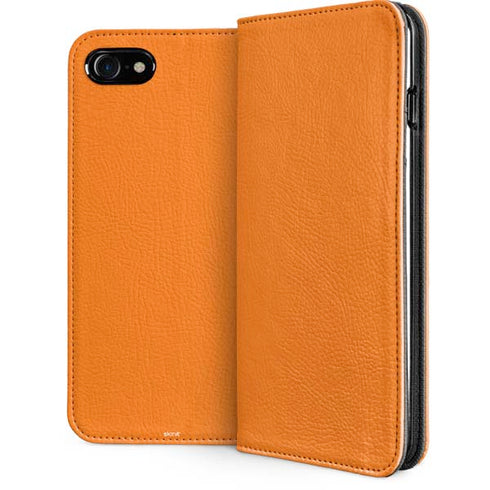 Orange Solid iPhone SE (2nd & 3rd Gen) Folio Case
