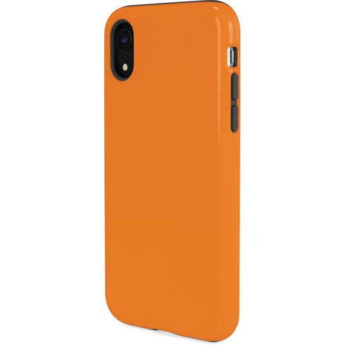 Orange Solid iPhone XR Pro Case