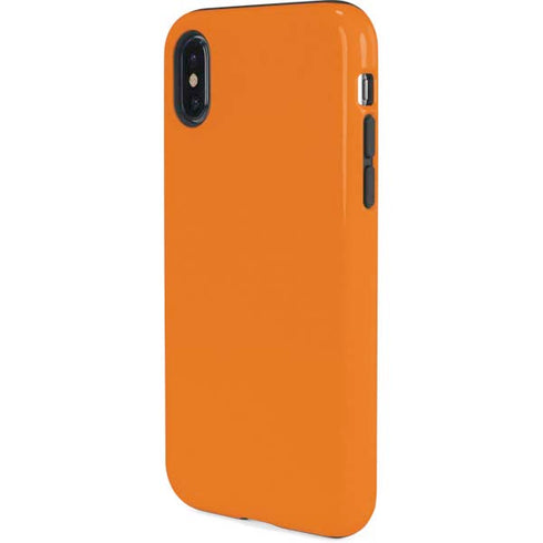 Orange Solid iPhone XS Pro Case