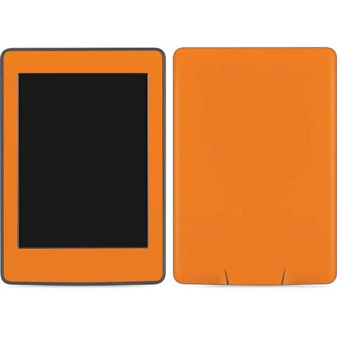 Orange Solid Amazon Kindle Skin
