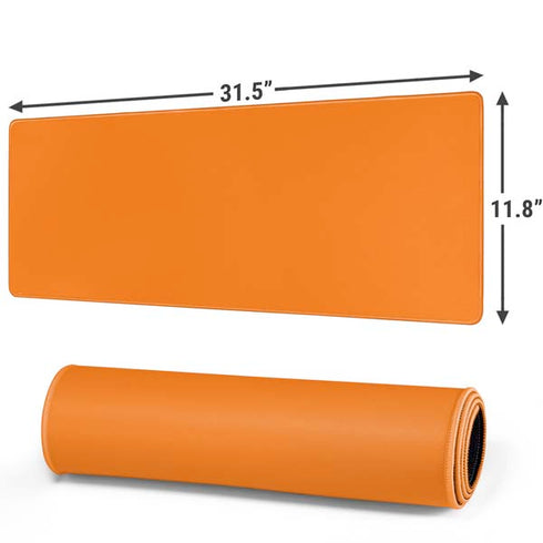 Orange Gaming Mouse Pad