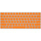 Orange Solid Magic Keyboard Skin