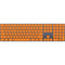 Orange Solid Magic Keyboard with Numeric Keypad Skin