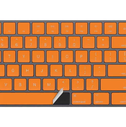Orange Solid Magic Keyboard with Numeric Keypad Skin