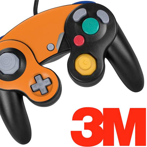 Orange Solid Nintendo GameCube Controller Skin