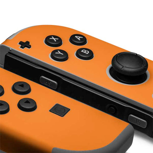 Orange Solid Nintendo Joy-Con (L/R) Controller Skin