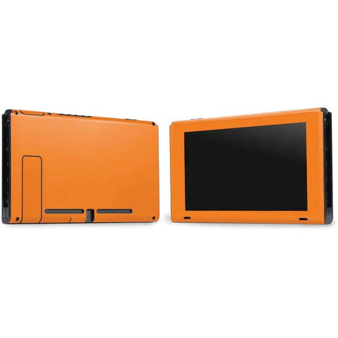 Orange Solid Nintendo Switch Bundle Skin